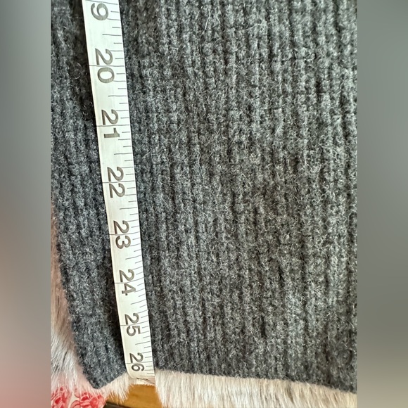 ALO -Cashmere High-Waist P Waffle Pants- dark gray sz XXS - Picture 4 of 5